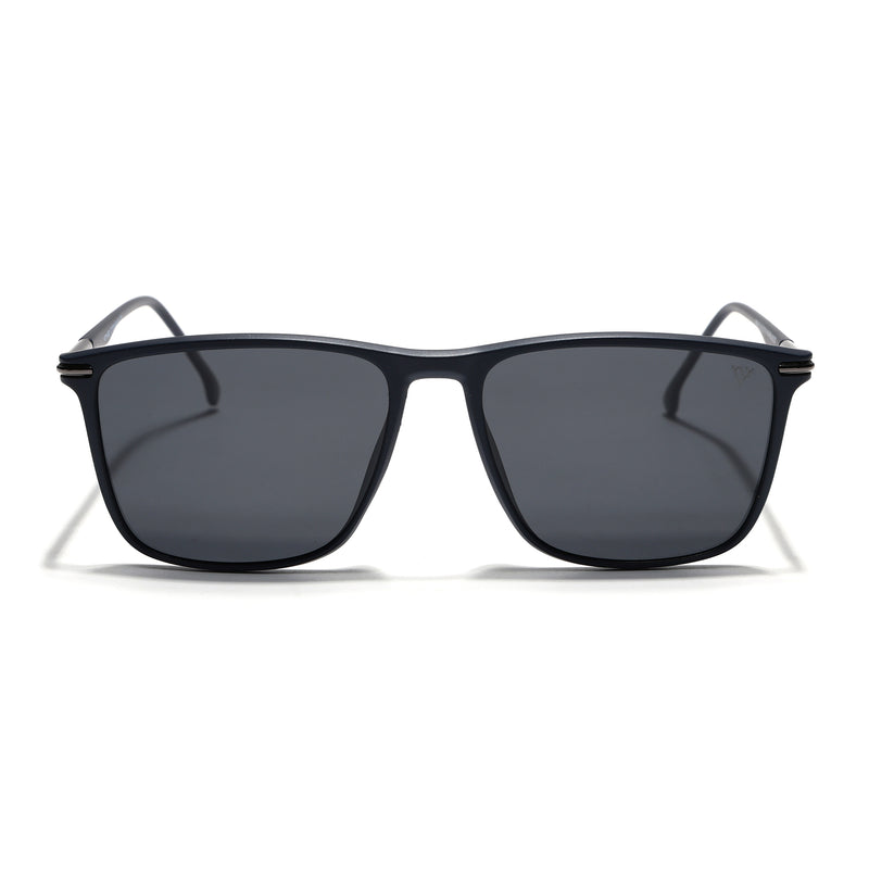 Voxe | Navy Blue Polarized Wayfarer Sunglasses (TR8072PMG4301)