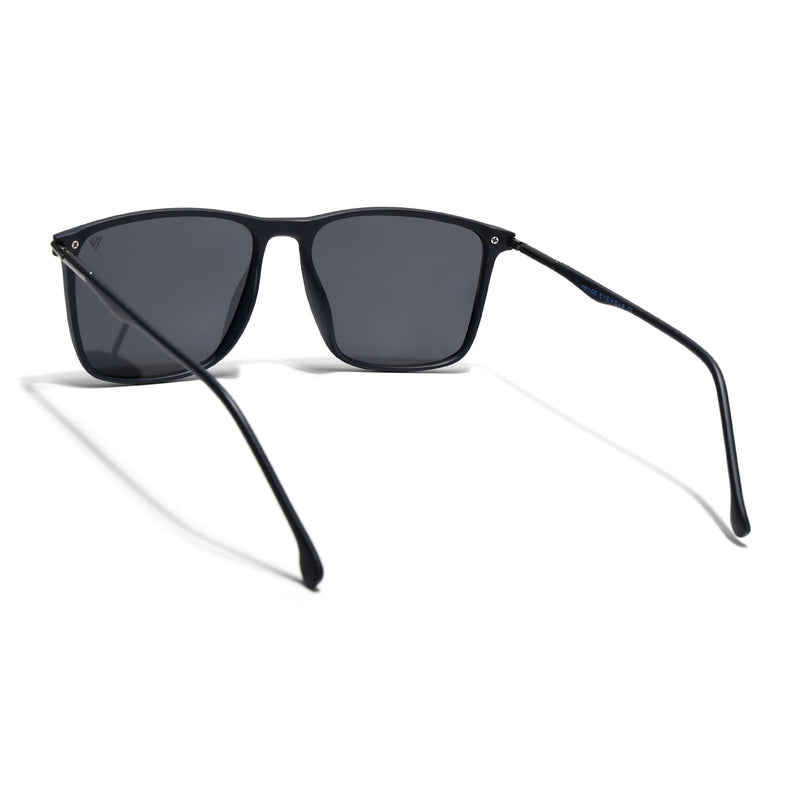 Voxe | Navy Blue Polarized Wayfarer Sunglasses (TR8072PMG4301)