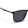 Voxe | Shine Black Polarized Wayfarer Sunglasses (TR8072PMG4302)