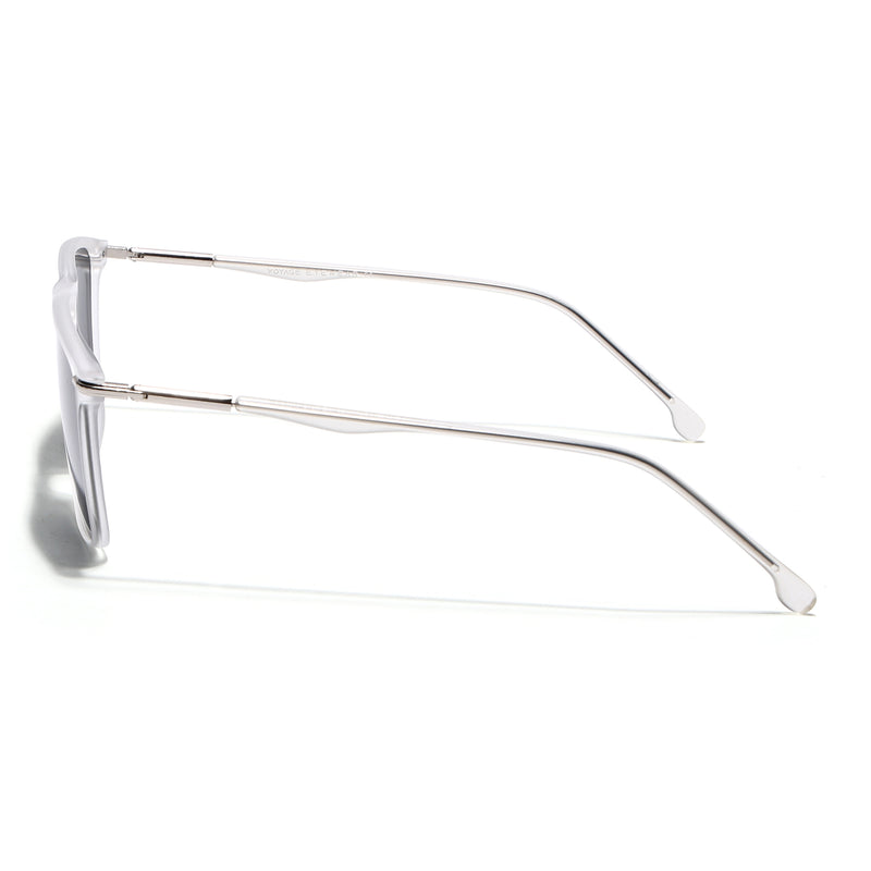 Voxe | Transparent Polarized Wayfarer Sunglasses - PMG4303