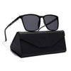 Shine Black Polarized Wayfarer Sunglasses (TR8077PMG4484)