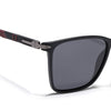 Matt Black Polarized Wayfarer Sunglasses - PMG4486