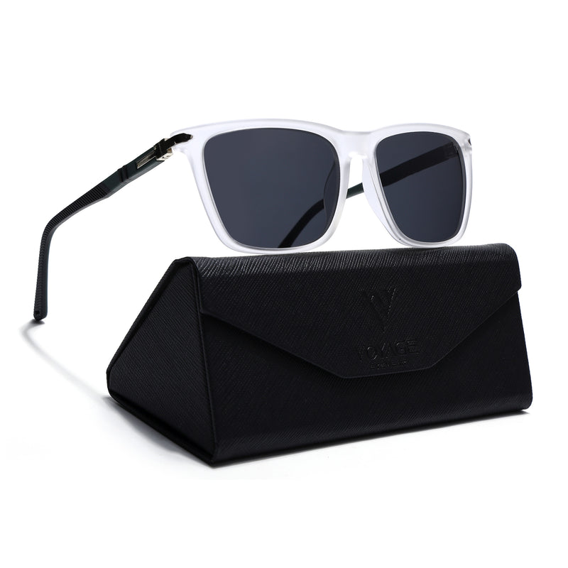 Transparent Polarized Wayfarer Sunglasses - PMG4491