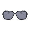 Wayfarer Polarized Sunglasses (Black Lens | Matt Black Frame - PMG5544)