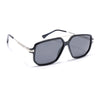 Wayfarer Polarized Sunglasses (Black Lens | Shine Black Frame - PMG5543)
