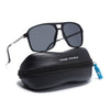 Wayfarer Polarized Sunglasses (Black Lens | Matt Black Frame - PMG5540)
