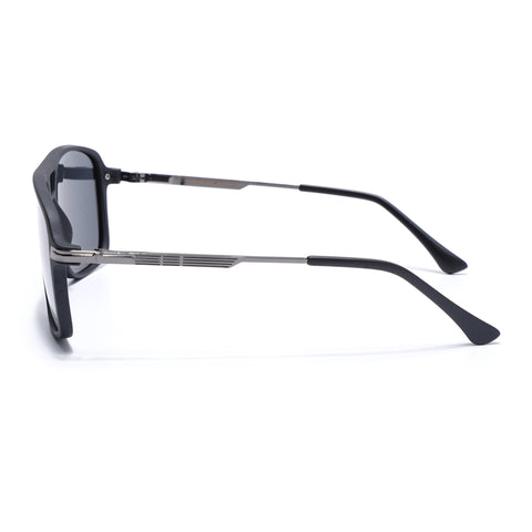 Wayfarer Polarized Sunglasses (Black Lens | Matt Black Frame - PMG5540)