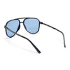 Aviator Polarized Sunglasses (Grey Lens | Black Frame - PMG5535)
