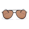 Aviator Polarized Sunglasses (Brown Lens | Brown Frame - PMG5536)