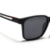 Matt Black Polarized Wayfarer Sunglasses - PMG4489