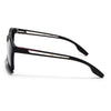 Matt Black Polarized Wayfarer Sunglasses - PMG4489