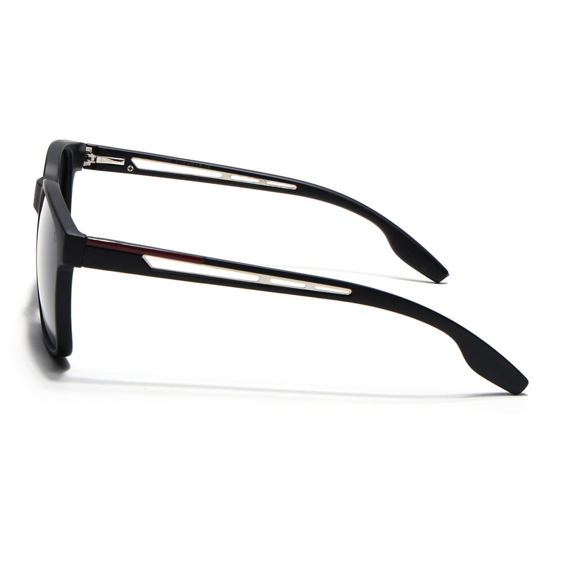 Matt Black Polarized Wayfarer Sunglasses - PMG4489