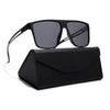 Matt Black Polarized Wayfarer Sunglasses - PMG4489
