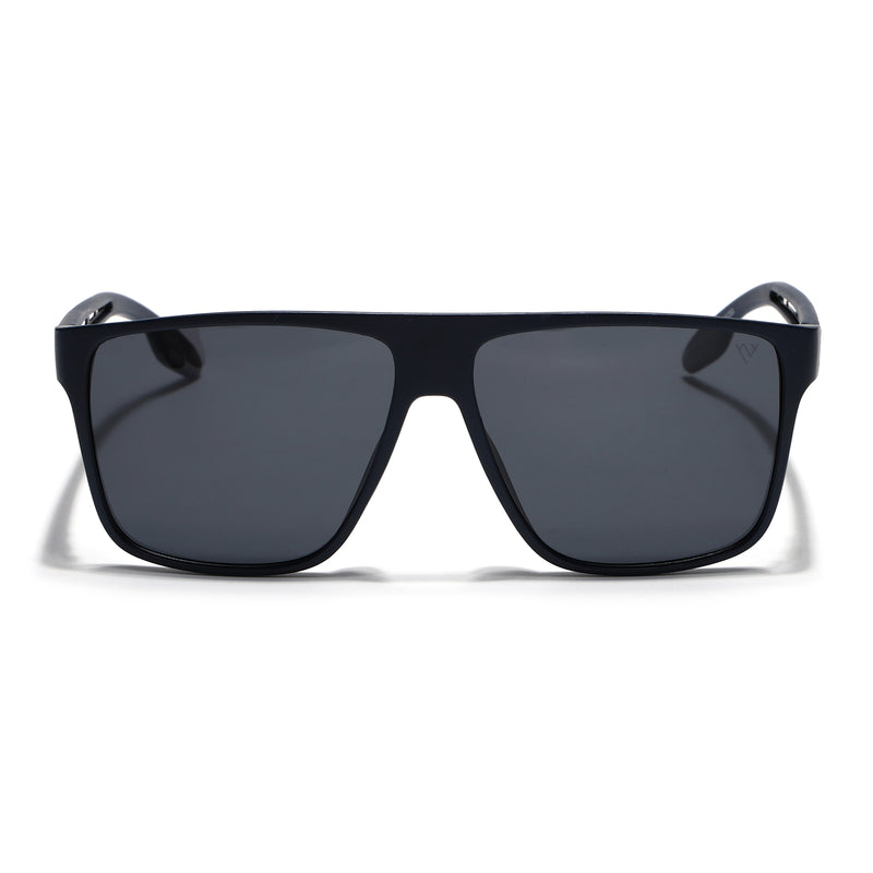 Navy Blue Polarized Wayfarer Sunglasses - PMG4308
