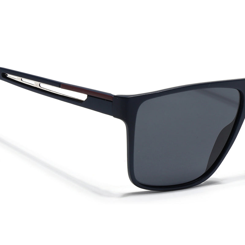 Navy Blue Polarized Wayfarer Sunglasses - PMG4308