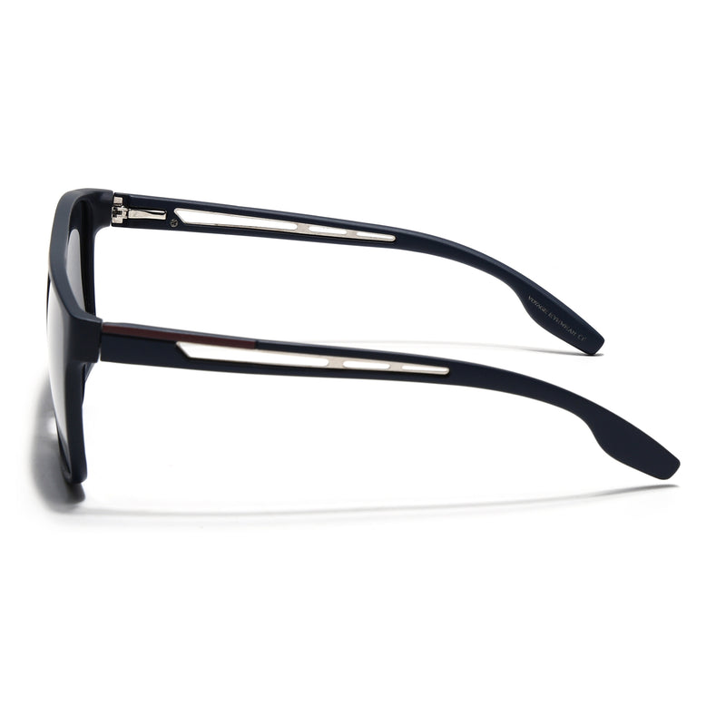 Navy Blue Polarized Wayfarer Sunglasses - PMG4308