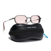 MAJOR | Brown Hexagonal Polarized Sunglasses | Smoke Rose Lens - PMG8698