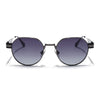 Kento | Grey Round Sunglasses | Grey Frame - MG7836