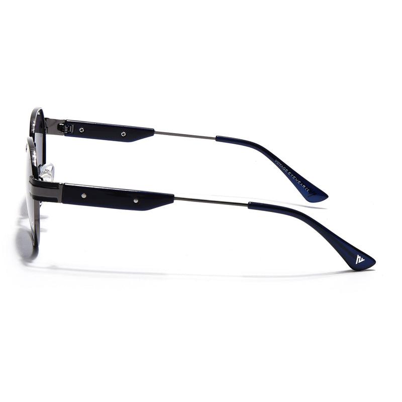 Kento | Grey Round Sunglasses | Grey Frame - MG7836