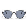 Kento | Black Round Polarized Sunglasses | Grey Frame - MG7837