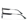 Kento | Black Round Polarized Sunglasses | Grey Frame - MG7837