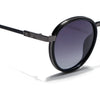 Blanc | Black Round Sunglasses | Black Lens - MG7831