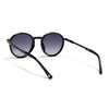 Blanc | Black Round Sunglasses | Black Lens - MG7831