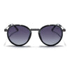 Blanc | Grey Round Polarized Sunglasses | Grey & Clear Lens - MG7832