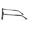 Blanc | Brown Round Polarized Sunglasses | Blue Lens - MG7833