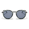 Blanc | Green Round Polarized Sunglasses | Grey Lens - MG7834