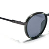 Blanc | Green Round Polarized Sunglasses | Grey Lens - MG7834