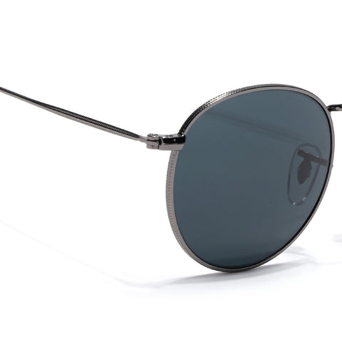 Malana | Black Round Sunglasses | Grey Frame - MG7559