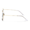 Malana | Olive Round Sunglasses | Golden Frame - MG7563