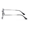 Malana | Black Oval Sunglasses | Grey Frame - MG7547