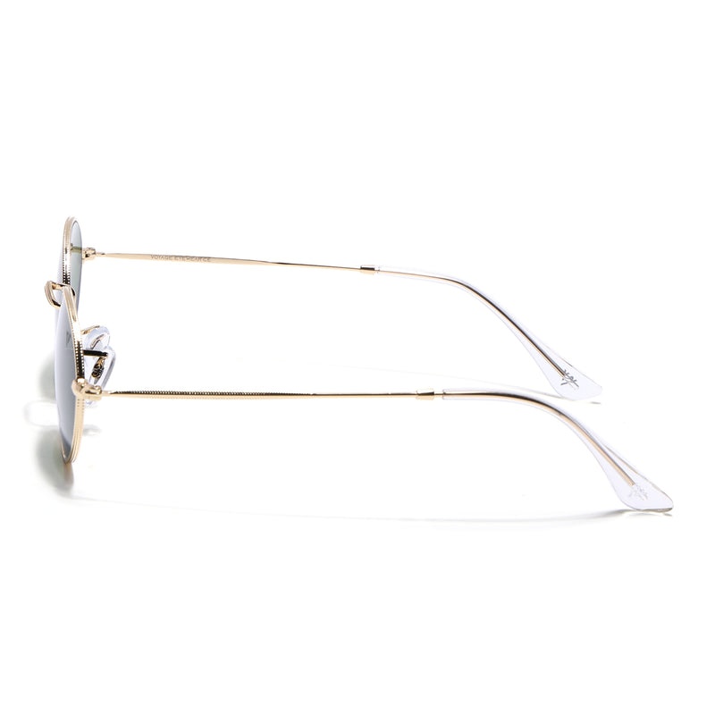 Malana | Olive Oval Sunglasses | Golden Frame - MG7551
