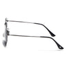 Malana | Black Round Sunglasses | Grey Frame - MG7571