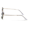 Malana | Olive Hexagonal Sunglasses | Golden Frame - MG7569