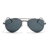 Malana | Black Aviator Sunglasses | Grey Frame - MG7619