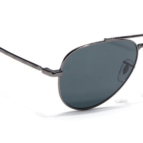 Malana | Black Aviator Sunglasses | Grey Frame - MG7619