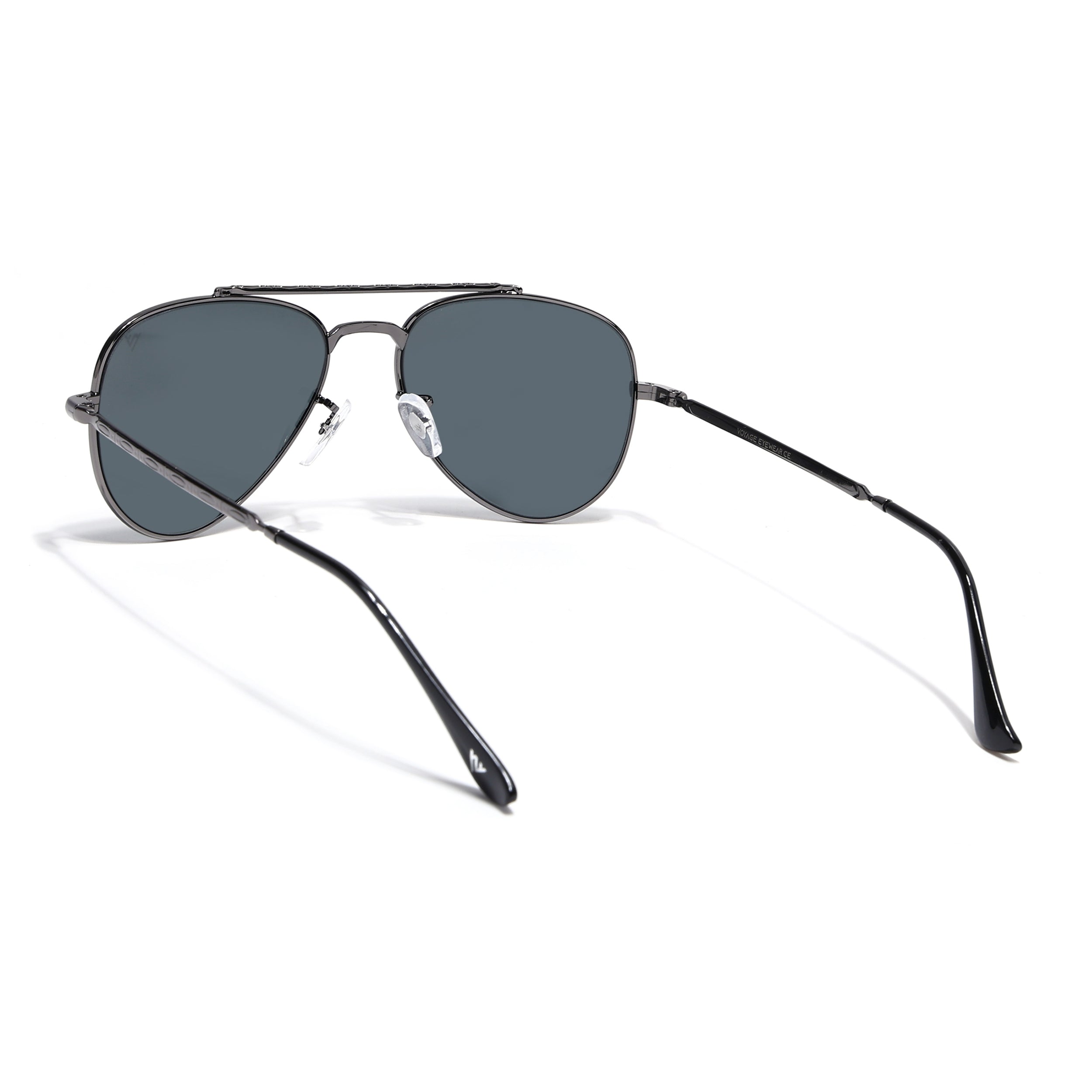 Malana | Black Aviator Sunglasses | Grey Frame - MG7619