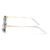 Malana | Green Hexagonal Sunglasses | Golden Frame - MG7634