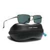 Malana | Black Rectangle Sunglasses | Grey Frame - MG7738