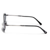Malana | Black Oval Sunglasses | Grey Frame - MG7625