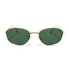 Malana | Green Oval Sunglasses | Golden Frame - MG7628