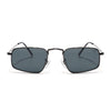 Malana | Black Rectangle Sunglasses | Grey Frame - MG7553