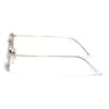Malana | Olive Rectangle Sunglasses | Golden Frame - MG7557
