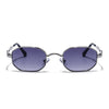 Monarch | Grey Hexagonal Sunglasses | Silver Frame - MG7827