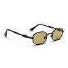 Monarch | Olive Hexagonal Sunglasses | Black Frame - MG7829