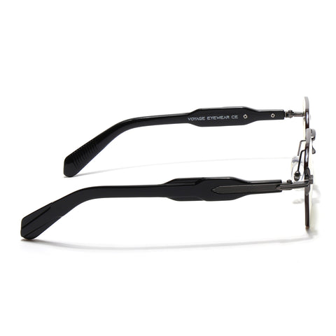 Hawk |Green Rimless Sunglasses | Gun Metal Frame - MG9128