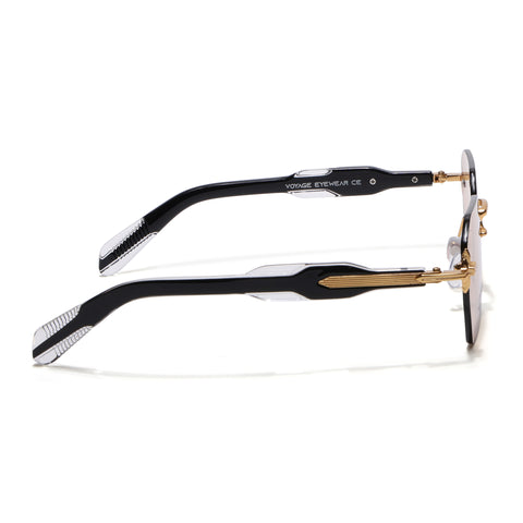 Hawk | Brown Rimless Sunglasses | Golden Frame - MG9132